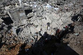 Jabalia Refugee Camp Airstrike - Gaza