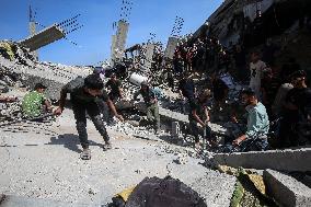 Jabalia Refugee Camp Airstrike - Gaza