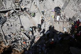 Jabalia Refugee Camp Airstrike - Gaza