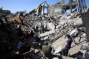 Jabalia Refugee Camp Airstrike - Gaza