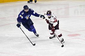 ICE HOCKEY WC FINLAND-LATVIA