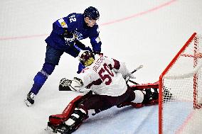 ICE HOCKEY WC FINLAND-LATVIA