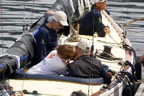 King Juan Carlos Kicks Off The Regattas - Sanxenxo