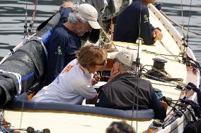 King Juan Carlos Kicks Off The Regattas - Sanxenxo
