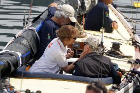 King Juan Carlos Kicks Off The Regattas - Sanxenxo