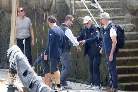 King Juan Carlos Kicks Off The Regattas - Sanxenxo