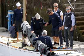 King Juan Carlos Kicks Off The Regattas - Sanxenxo