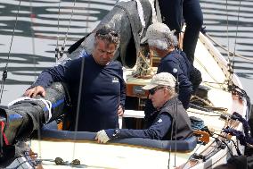 King Juan Carlos Kicks Off The Regattas - Sanxenxo