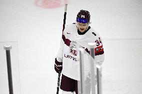 ICE HOCKEY WC FINLAND-LATVIA