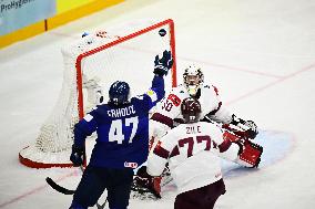 ICE HOCKEY WC FINLAND-LATVIA