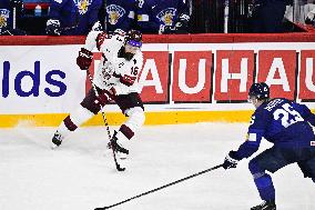 ICE HOCKEY WC FINLAND-LATVIA