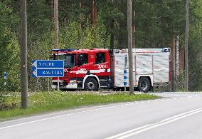 Two helicopters crash in Eura