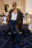 Cannes Flora Coquerel leaves Hotel Martinez MP