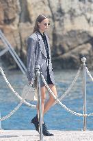 Bob Sinclar, His Girlfriend And Natacha Poly Arrives Eden Roc - Antibes