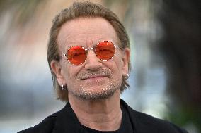 Cannes - Bono Stories Of Surrender Photocall