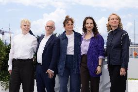 Cannes - Presidents Of The Juries Photocall