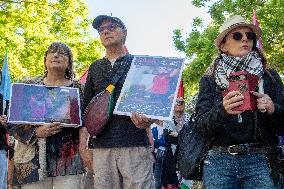 Gaza Peace March Organized By Left-Wing Collective - Troyes