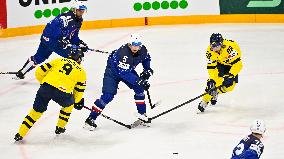 ICE HOCKEY WC FRANCE-SWEDEN
