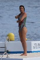 Helena Cristensen At The Eden Roc - Cannes