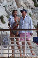 Helena Cristensen At The Eden Roc - Cannes
