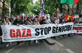 Pro-Palestinian Protest For Nakba 77th Anniversary - Paris