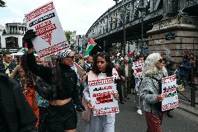 Pro-Palestinian Protest For Nakba 77th Anniversary - Paris