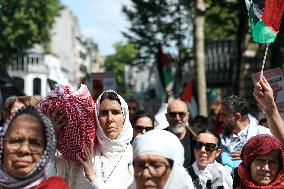 Pro-Palestinian Protest For Nakba 77th Anniversary - Paris