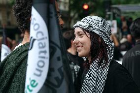 Pro-Palestinian Protest For Nakba 77th Anniversary - Paris