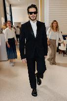 Cannes Raphael Quenard, Francois Civil, Michel Hazanavicius walk with condor from Hotel Martinez MP