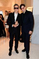 Cannes Raphael Quenard, Francois Civil, Michel Hazanavicius walk with condor from Hotel Martinez MP