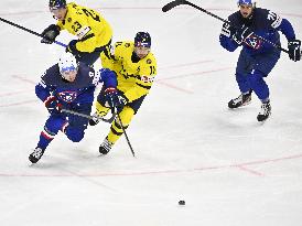 ICE HOCKEY WC FRANCE-SWEDEN