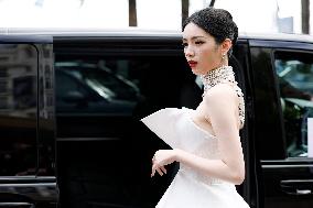 Cannes Zhou Ye leaves Hotel Martinez MP
