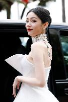Cannes Zhou Ye leaves Hotel Martinez MP