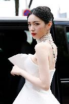 Cannes Zhou Ye leaves Hotel Martinez MP