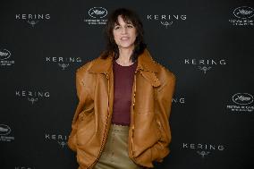 Cannes - Charlotte Gainsbourg Photocall For Women in Motion Talk