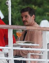 Cannes - Pedro Pascal At Eden Roc Restaurant