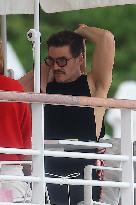 Cannes - Pedro Pascal At Eden Roc Restaurant