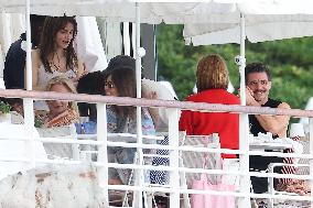 Cannes - Pedro Pascal At Eden Roc Restaurant
