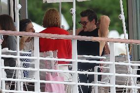 Cannes - Pedro Pascal At Eden Roc Restaurant