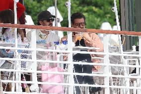 Cannes - Pedro Pascal At Eden Roc Restaurant