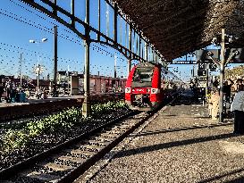 Illustrations Of SNCF Train Station - Narbonne