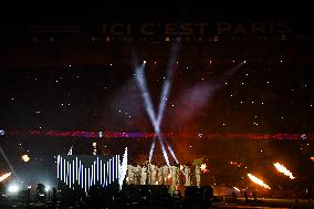 PSG celebrates 2024-2025 Ligue 1 trophy - FA