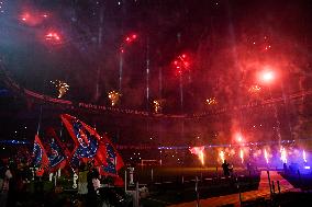 PSG celebrates 2024-2025 Ligue 1 trophy - FA
