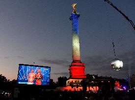 Eurovision Party At Place De La Bastille - Paris