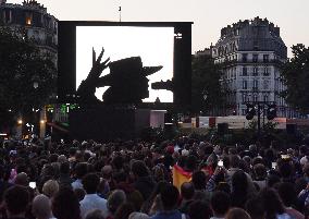 Eurovision Party At Place De La Bastille - Paris