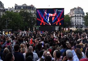 Eurovision Party At Place De La Bastille - Paris
