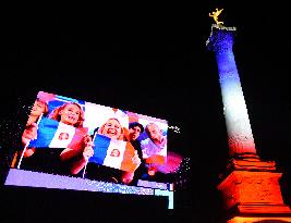 Eurovision Party At Place De La Bastille - Paris