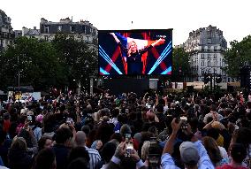 Eurovision Party At Place De La Bastille - Paris