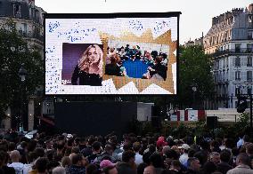Eurovision Party At Place De La Bastille - Paris