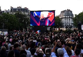 Eurovision Party At Place De La Bastille - Paris